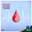 Imagem do post na página oficial do TRE-SP do Facebook - 14/06/2018 - Doação de sangue