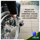 Imagem do post na página oficial do TRE-SP do Facebook - 14/09/2019 - Acessibilidade