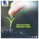 Imagem do post na página oficial do TRE-SP do Facebook - 17/03/2019 - Sustentabilidade 