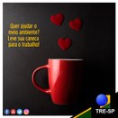 Imagem do post na página oficial do TRE-SP do Facebook - 17/08/2019 - Adote uma Caneca 