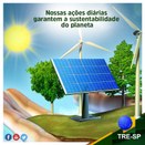 Imagem do post na página oficial do TRE-SP do Facebook - 18/11/2018 - Sustentabilidade 