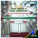 TRE-SP - Post do Facebook - 19/10/2019 Imagem do post na página oficial do TRE-SP do Facebook - 19/10/2019 - Sustentabilidade