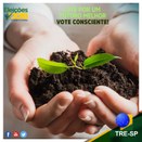 Imagem do post na página oficial do TRE-SP do Facebook - 06/10/2018 - Sustentabilidade 