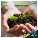 Imagem do post na página oficial do TRE-SP do Facebook - 06/10/2018 - Sustentabilidade