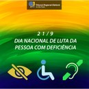 Imagem do post na página oficial do TRE-SP do Facebook - 21/09/2017 - Dia Nacional de Luta da Pe...