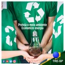 TRE-SP - Post do Facebook - 27/10/2019 Imagem do post na página oficial do TRE-SP do Facebook - 27/10/2019 - Sustentabilidade
