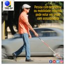 Imagem do post na página oficial do TRE-SP do Facebook - 28/09/2019 - Acessibilidade 