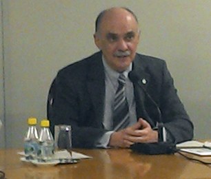 TRE-SP - Presidente desembargador Antônio Carlos Mathias Coltro TRE-SP - Presidente desembargador Antônio Carlos Mathias Coltro em palestra na EJEP sobre Proces...
