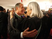 Presidente do TRE-SP, des. Mário Devienne Ferraz, recebe a Ordem do Mérito Assis Brasil pelas mã...