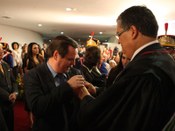Ministro do TSE, Henrique Neves da Silva, entrega Ordem do Mérito Assis Brasil ao secretário-ger...