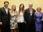 Vice-presidente e corregedor regional eleitoral, des. Carlos Eduardo Cauduro Padin, e família