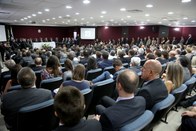 Solenidade de posse da nova cúpula diretiva da Corte eleitoral paranaense