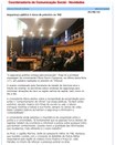 Publicação, no painel "novidades" da intranet do Tribunal, de informativo sobre Palestra sobre S...