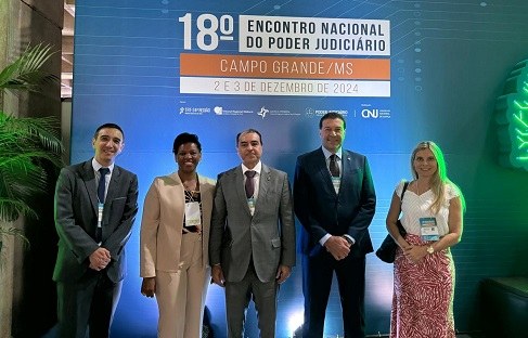 TRE-SP recebe o Prêmio CNJ de Qualidade 2024 na categoria ouro Anúncio foi feito durante o 18º Encontro Nacional do Poder Judiciário, realizado em Campo Grande...