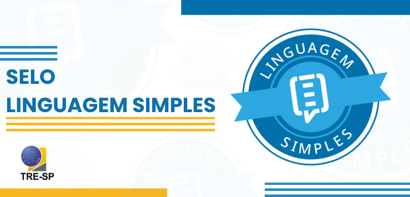 TRE-SP recebe Selo Linguagem Simples do CNJ pelo 2º ano consecutivo