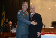 O comandante geral da Polícia Militar do Estado de São Paulo, coronel PM Ricardo Gambaroni e  pr...