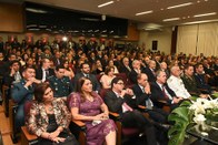Autoridades presentes na posse dos novos dirigentes do TRE paraense.