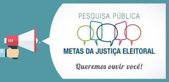 TRE-TO lança pesquisa pública sobre Metas Nacionais da Justiça Eleitoral para 2021 .