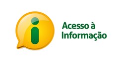 Banner com a logo do conteúdo acesso à informação.