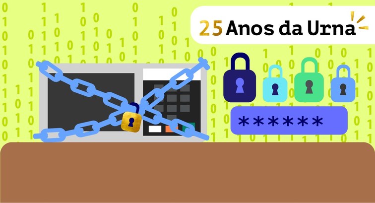 
Urna eletrônica tem mais de 30 camadas de segurança 

