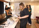 Visita Monitorada - SENAC Lapa Tito - Programa Jovem Aprendiz - dinâmica com urnas eletrônicas