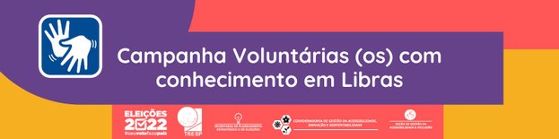 Formulário para cadastro de Voluntários com conhecimento em Libras