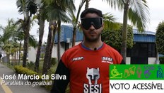 Vídeo da campanha Voto Acessível com o paratleta José Márcio da Silva sobre a acessibilidade nas...